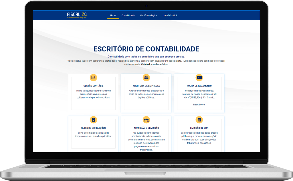 fiscalizo contabilidade site 02 AGNC - Agência de Marketing