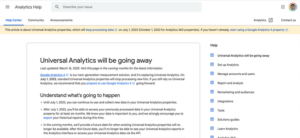 Google anunciou o fim do Analytics Universal, Veja migrar para o GA4 Google anunciou o fim do Analytics Universal, Veja migrar para o GA4