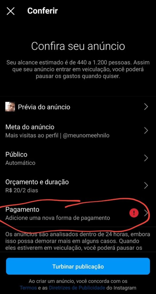 Como fazer anúncio no Instagram: Como anunciar corretamente. AGNC Agência de Marketing Anuncio no Instagram 07 AGNC - Agência de Marketing