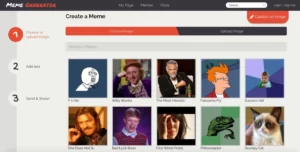 Gerador de meme para redes sociais: Facebook, Instagram e Reels