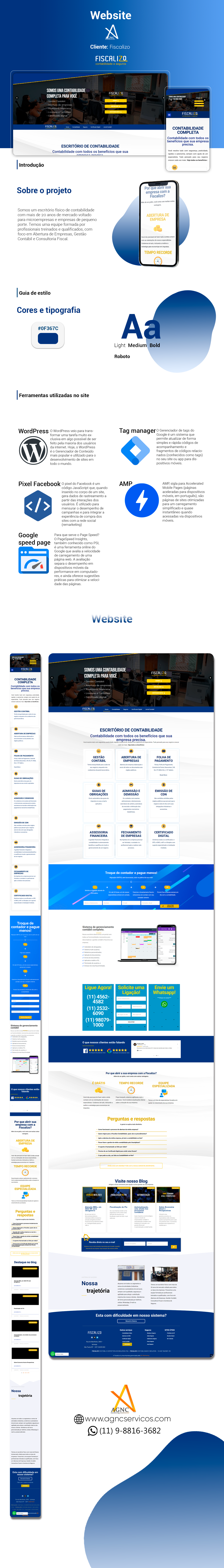 portifolio de site fiscalizo AGNC - Agência de Marketing