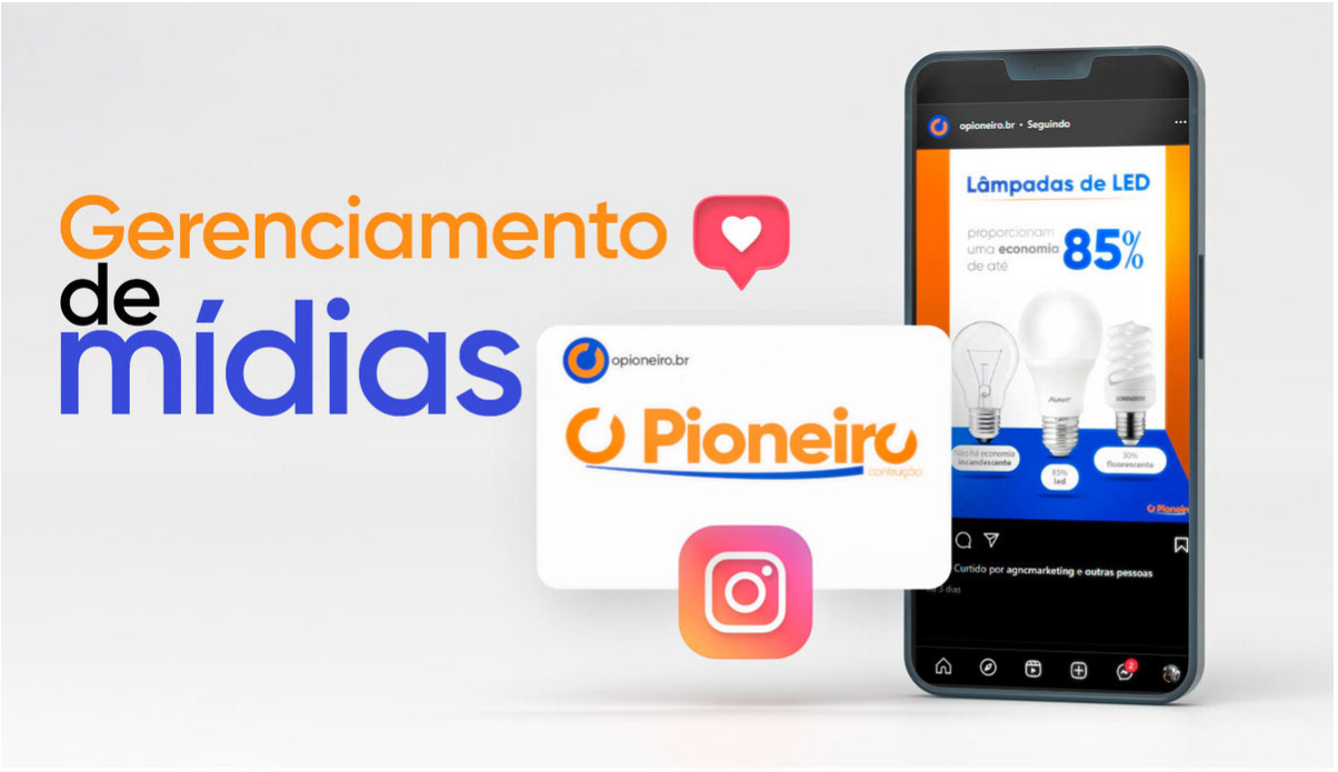 Gerenciamento De Mídias Para Ecommerce: O Pioneiro 📱 Precisando de uma agência para fazer o Gerenciamento de mídias para Ecommerce? Veja nosso trabalho para a Loja O Pioneiro.