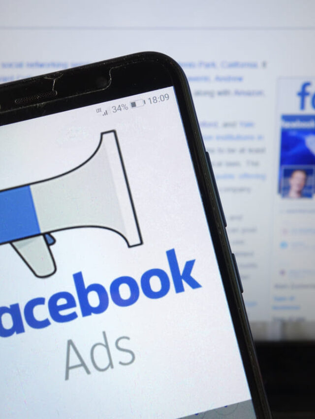 KONSKIE, POLAND - August 18, 2019: Facebook Ads logo displayed on mobile phone