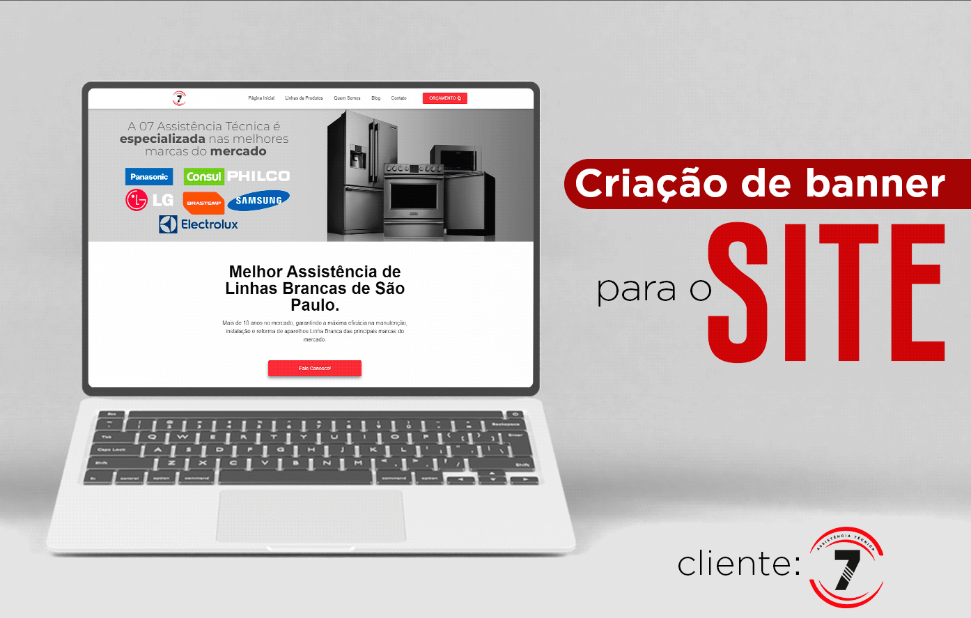 Site Para Assistência Técnica: Veja Como Ficou >> Precisando criar um site para sua empresa? Veja como ficou o site que fizemos para a assistência técnica 07.