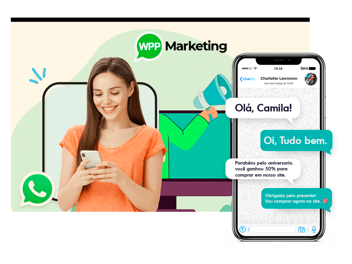 head de whatsapp marketing AGNC - Agência de Marketing