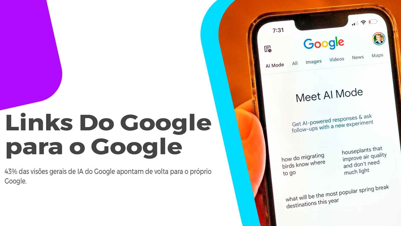 43% Das Citações De IA Do Google São Links Do Google O Google segue dominado a SERP e as IAs, 43% das Citações das IAs (Gemini e GPT) são Links Do Google. Entenda!