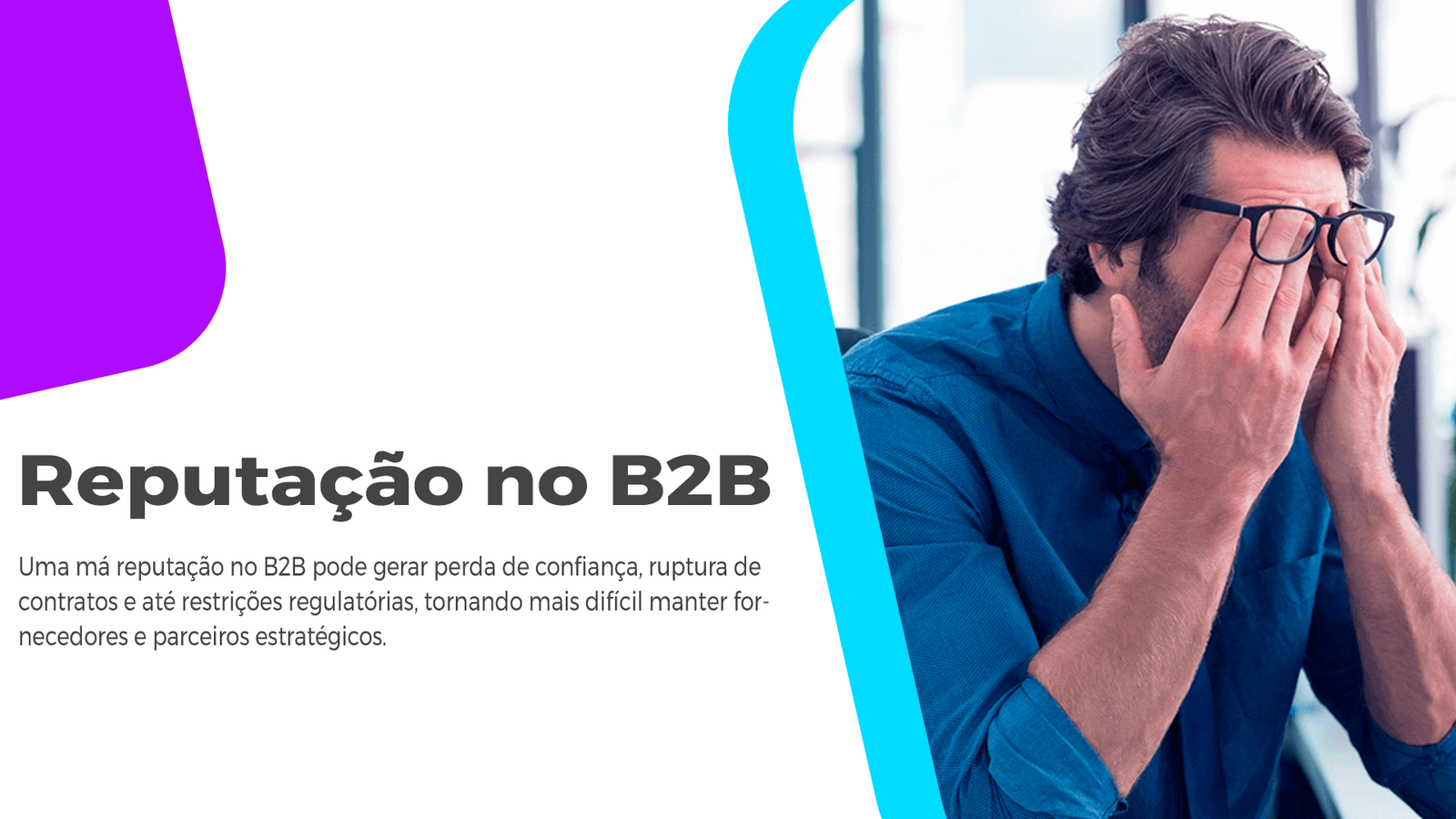 Reputação No B2B: Como Evitar Desgaste Com Parceiros A Reputação No B2B é o passo importante para fechar bons negócios e boas parcerias. Saiba como uma má reputação pode afetar isso. Leia!