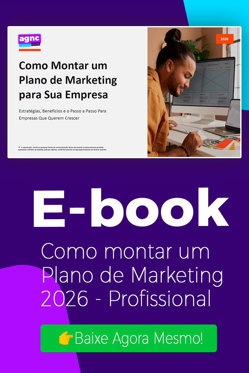Ebook: Como Montar Um Plano De Marketing 2026 [COMPLETO] Baixe agora mesmo nosso ebook grátis - Como montar um plano de marketing 2026 para sua empresa decolar nas vendas. BAIXE GRÁTIS!