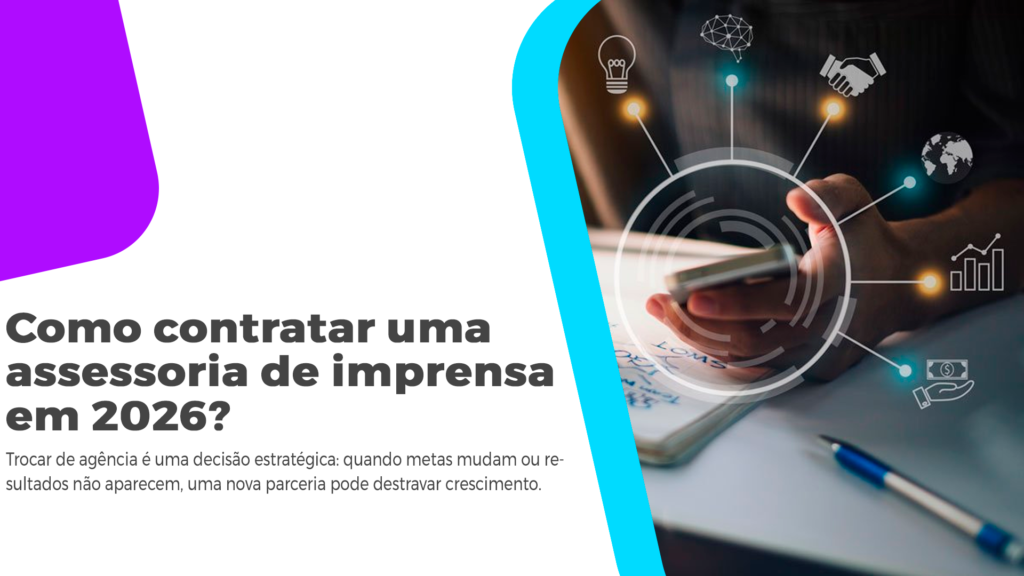 Como contratar uma assessoria de imprensa em 2026? AGNC Agência de Marketing Como Contratar Assessoria De Imprensa Em 2026? Saiba como contratar uma assessoria de imprensa em 2026. Entenda a importância do PR Digital, SEO e gestão de crise para sua marca.