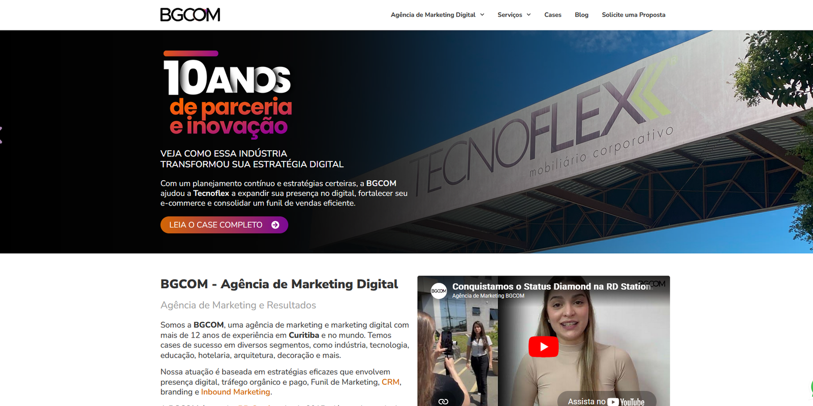 A BGCOM se destaca pela integração entre os setores de marketing e vendas. Para empresas que possuem um time comercial robusto e precisam de um fluxo constante de leads com previsibilidade de fechamento, a metodologia deles ajuda a alinhar o discurso da campanha com a ponta final da venda.