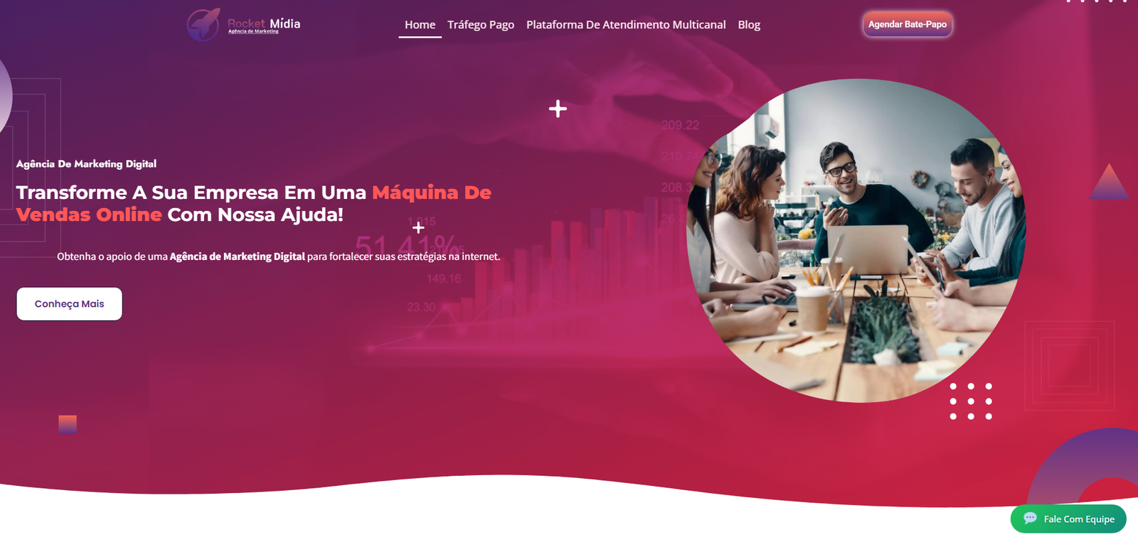 A Rocket Mídia, com sede em Natal (RN) e atuação nacional, construiu sua reputação na abordagem de growth marketing: testes rápidos, validação de hipóteses e escala progressiva baseada em dados reais. É uma escolha sólida para startups e empresas em fase de crescimento acelerado que precisam aprender e escalar ao mesmo tempo.