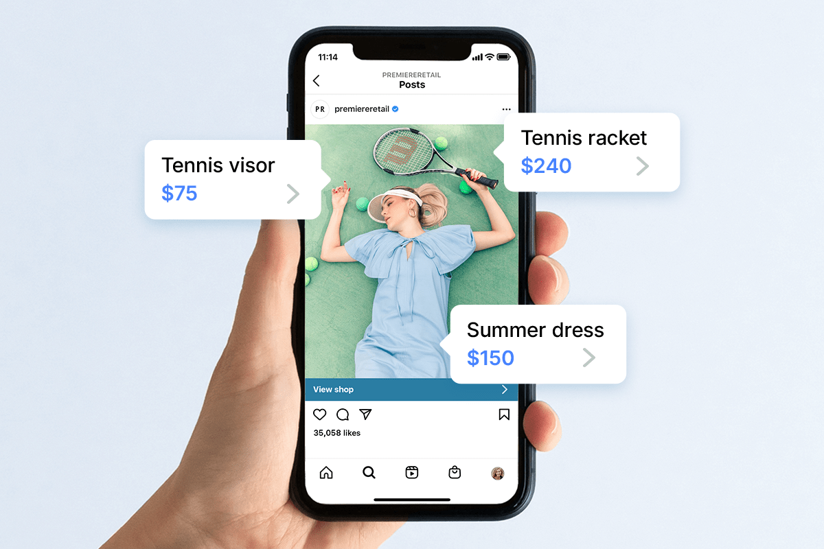social-commerce-como-vender-redes-sociais-2 O Instagram é a plataforma de social commerce mais madura para o mercado brasileiro. Mais de 70% dos usuários ativos do Instagram navegam ou compram pela plataforma, e 83% dos usuários buscam produtos e marcas novas dentro do aplicativo.