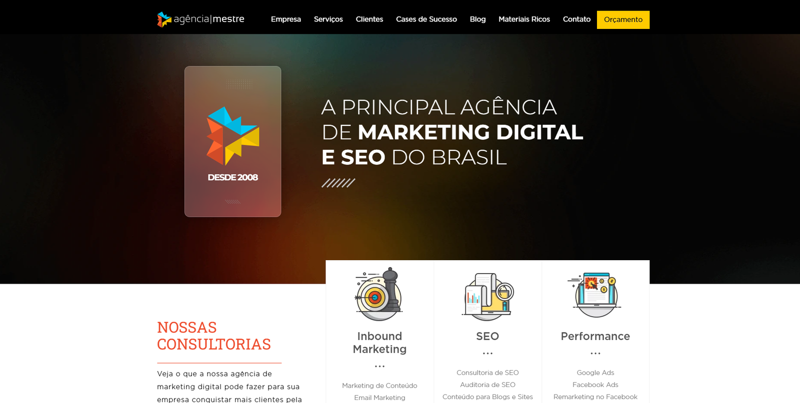 A Agência Mestre aparece frequentemente em rankings das melhores agências de marketing do Brasil, especialmente quando o assunto é SEO, inbound marketing e performance. Com reconhecimento internacional, é uma das referências mais sólidas para empresas que buscam estratégias baseadas em dados e crescimento sustentável, com cases expressivos como crescimento de 184% no volume de leads e aumento de 43,71% no faturamento de campanhas de mídia paga.