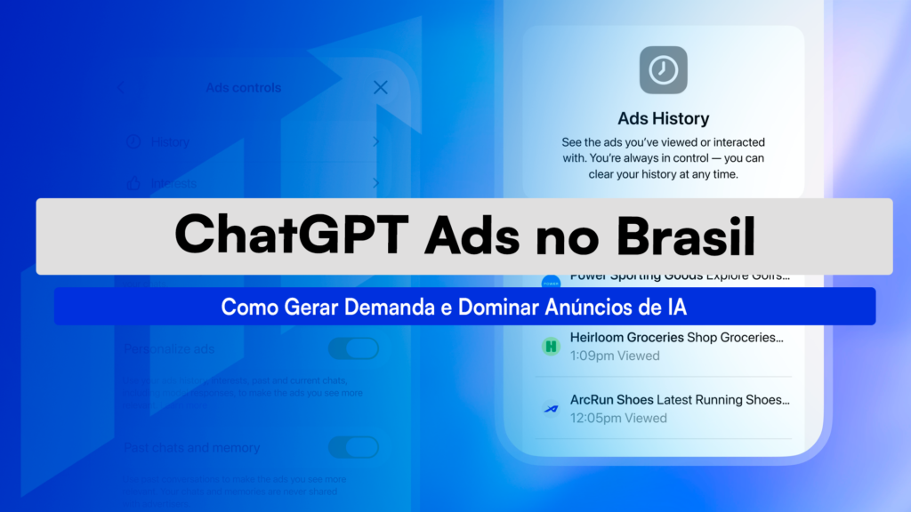 ChatGPT Ads no Brasil: Como Gerar Demanda e Dominar Anúncios de IA AGNC Agência de Marketing ChatGPT Ads No Brasil: Como Anunciar E Gerar Demanda Descubra o que é o ChatGPT Ads no Brasil e aprenda como utilizar anúncios em inteligência artificial para gerar demanda qualificada
